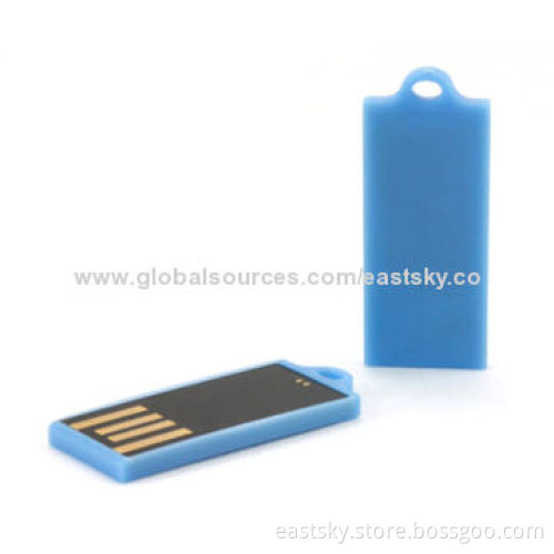 Custom Colorful mini USB Flash Drive with Capacity of 64MB to 32GB and COB Technology, USB2.0 Host I